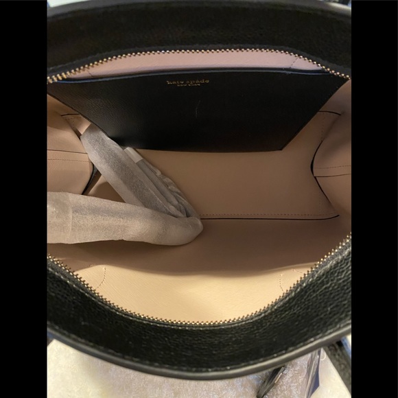 ✨Sold✨ ♠️Kate Spade♠️Black Tote - Picture 5 of 8